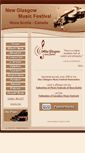 Mobile Screenshot of newglasgowmusicfestival.org