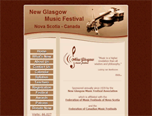 Tablet Screenshot of newglasgowmusicfestival.org